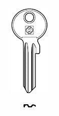 Cylinder key TOP - SILCA: UL050X (Errebi: U5DLN) - Swordslife