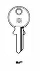 Cylinder key common - SILCA: HW1 (Errebi: UW1) - Swordslife