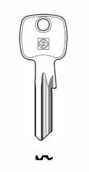 Cylinder key common - SILCA: TO120RX - Swordslife