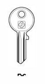 Cylinder key common - SILCA: AB2 (Errebi: AU4PD) - Swordslife