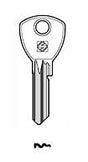 Cylinder key common - SILCA: AB76 (Errebi: AU86) - Swordslife