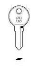 Cylinder key common - SILCA: BUR31 (Errebi: BG47) - Swordslife