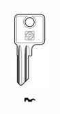 Cylinder key common - SILCA: DM16 (Errebi: DM23) - Swordslife