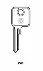 Cylinder key common - SILCA: DM63 (Errebi: DM36) - Swordslife