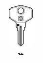 Cylinder key common - SILCA: HPP1R (Errebi: BG36R) - Swordslife