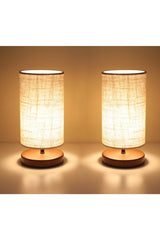 Cylindrical Design 2 Fabric Lampshade Set - Swordslife