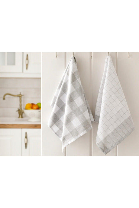 Crystal Cotton 2 Pack Drying Towel 40x60 Cm Gray - Swordslife