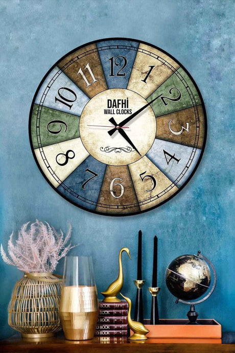 Dafhi Decorative Wooden Wall Clock 45x45 - Swordslife