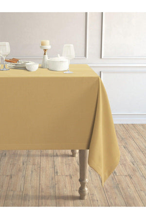 Daily Series Velvet Textured Camel Feather Table Cloth - Swordslife