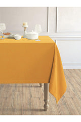 Daily Series Velvet Textured Saffron Tablecloth - Swordslife