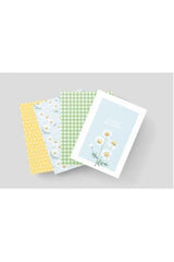 Daisy Notebook Set - A5 - Lined - Set of 4 -