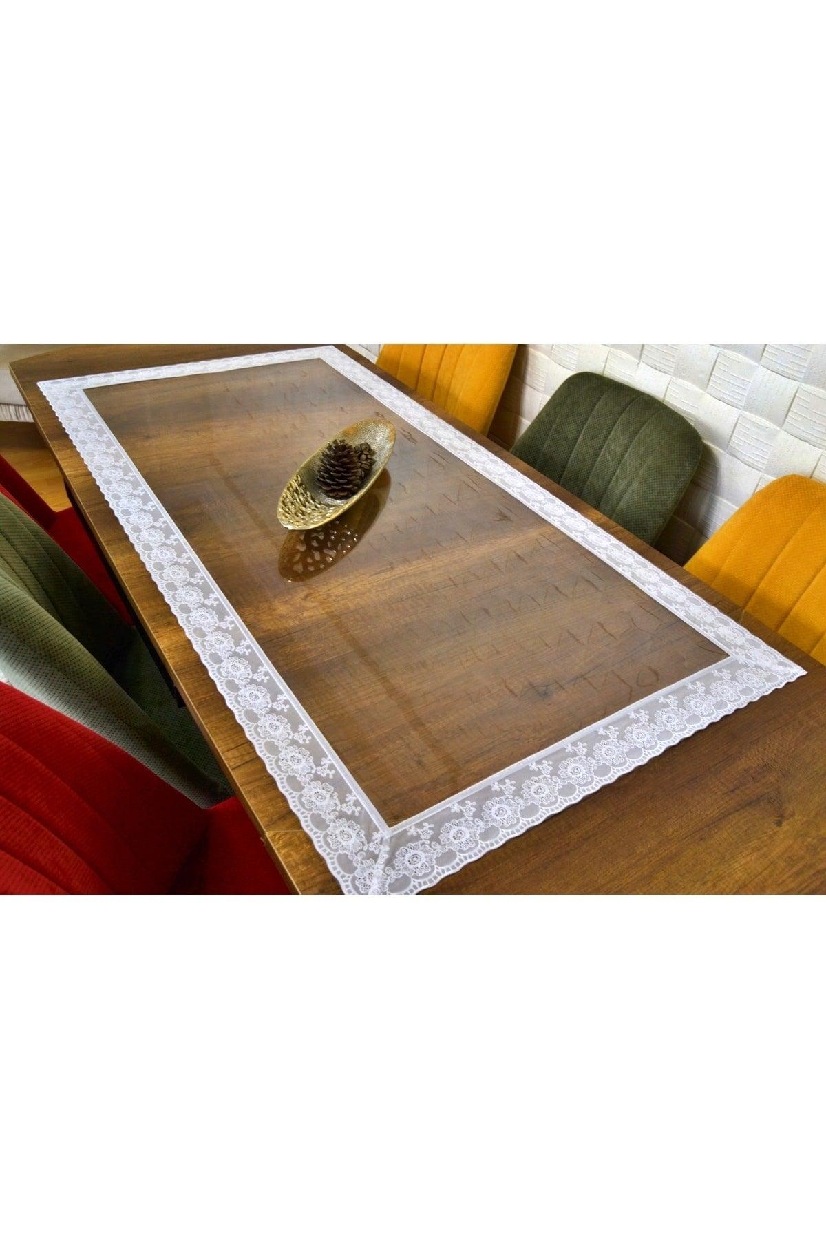 Lacy Thick Transparent Pvc Table Cover and Protector - Swordslife