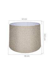 Deco Floor Lamp Cap Sand Beige - Swordslife