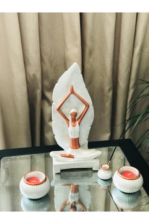 Decorative Birthday Gift Girl Practicing Yoga Set Yoga Girl Trinket - Gift Trinket - Swordslife