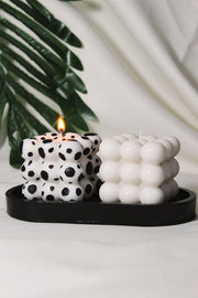 Decorative Bubble Set of 2 Scented Candles - Swordslife