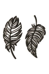 Decorative Double Leaf Set Laser Cut Wooden Wall Decoration Product Bltbl015 - Swordslife