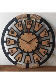 Decorative Jute Thread Wall Clock - Swordslife