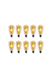 Decorative Led Bulb 10 Pack St64 Amber 4