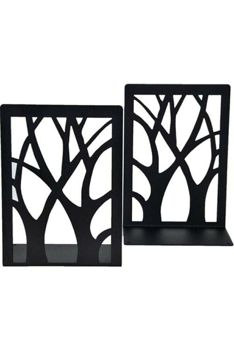 Decorative Metal Book Holder Set of 2 Ballerina And Tree Figured Book Support - Swordslife