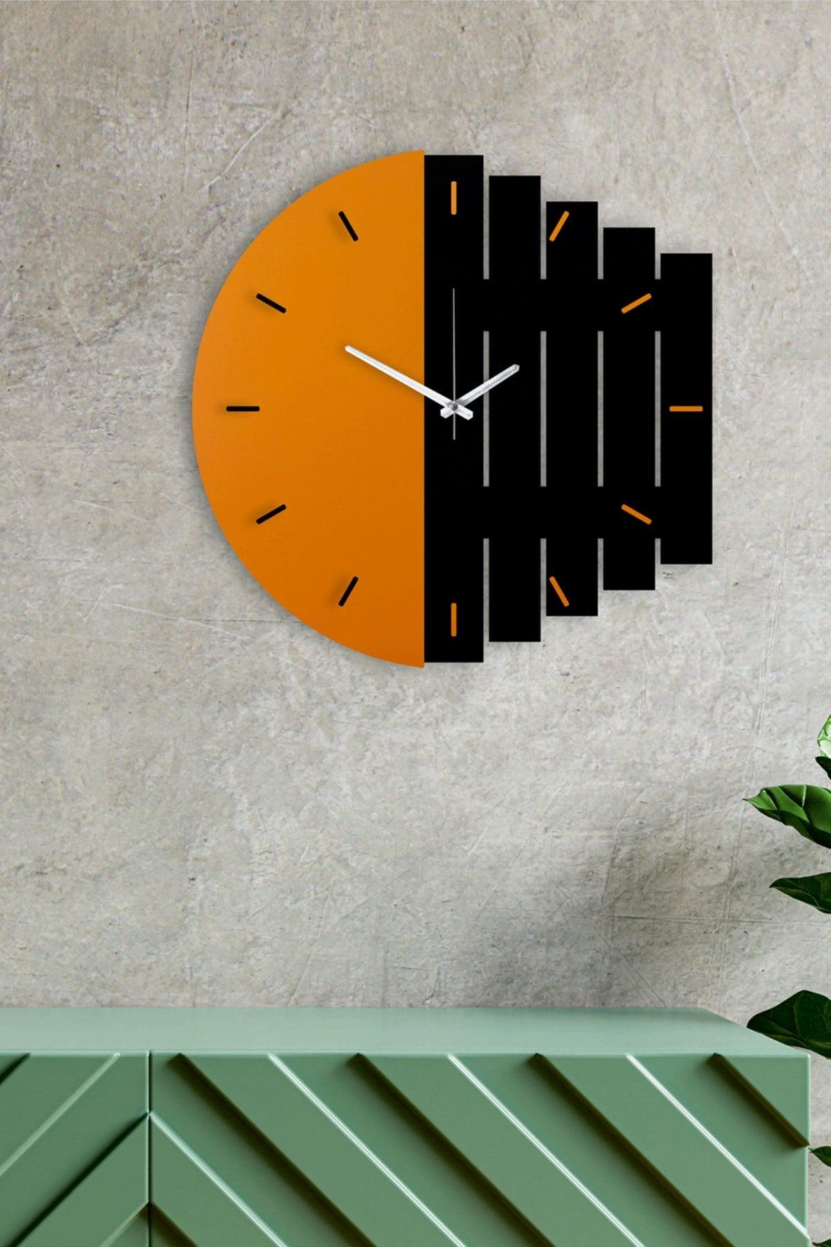 Decorative Modern Wooden Wall Clock Rhythm