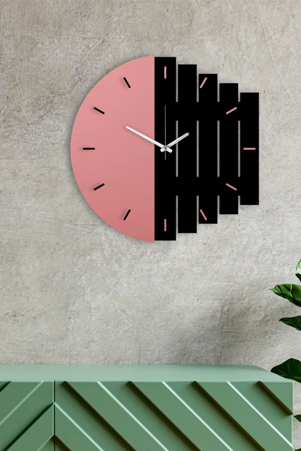Decorative Modern Wooden Wall Clock Rhythm