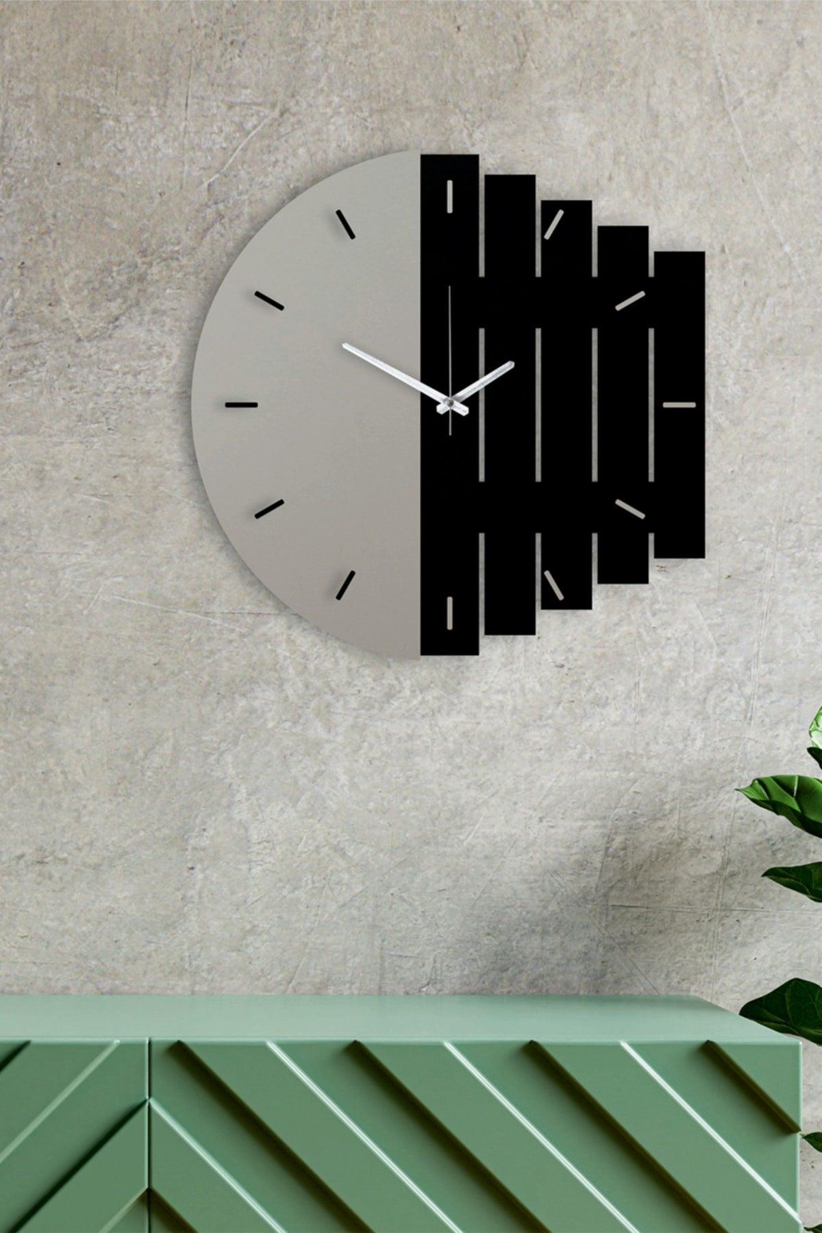 Decorative Modern Wooden Wall Clock Rhythm