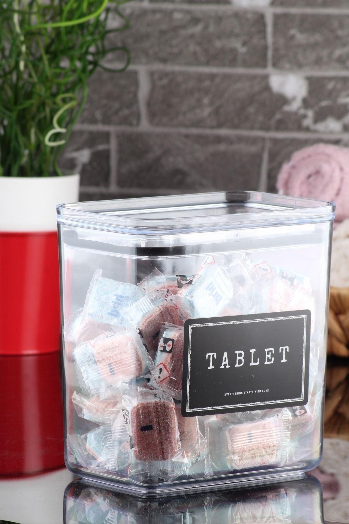 Decorative Rectangular Vacuum Clamshell Tablet