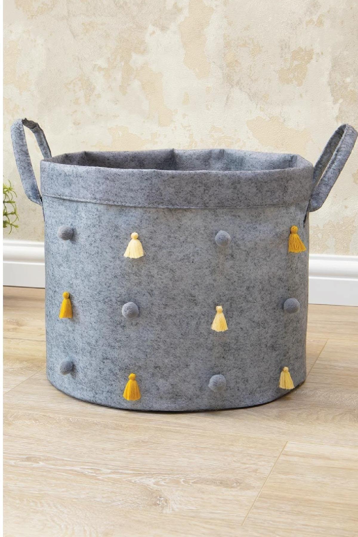 Decorative Round Handle Organizer Mega 25x29 Cm - Swordslife