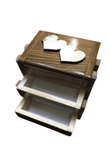 Decorative Sewing And Accessory Box 3-Tier Jewelry Box Small Size - Swordslife
