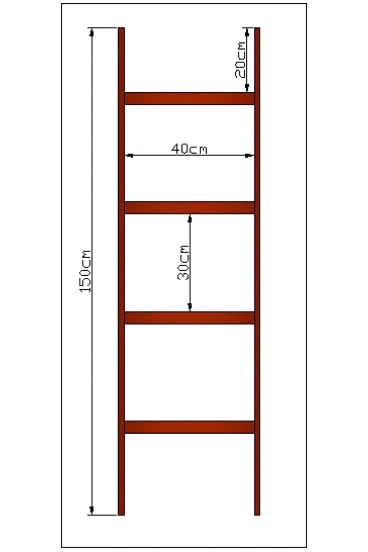 Decorative Stair Bathroom Organizer Wooden Organizer - Swordslife
