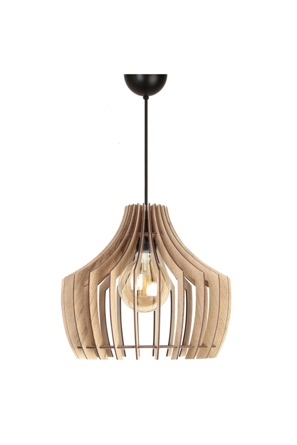 Decorative Wooden Chandelier - M315 - Swordslife