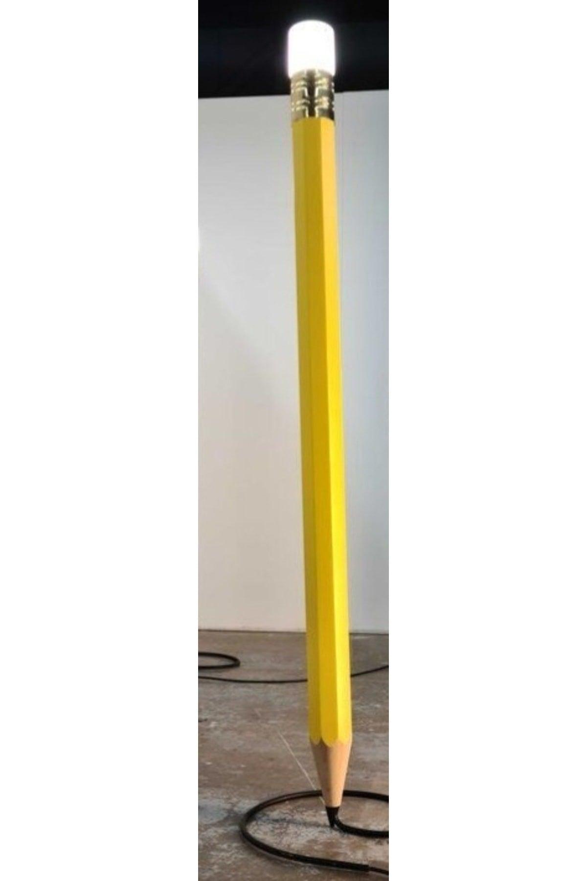 Decorative Wooden Pen Floor Lamp - Swordslife