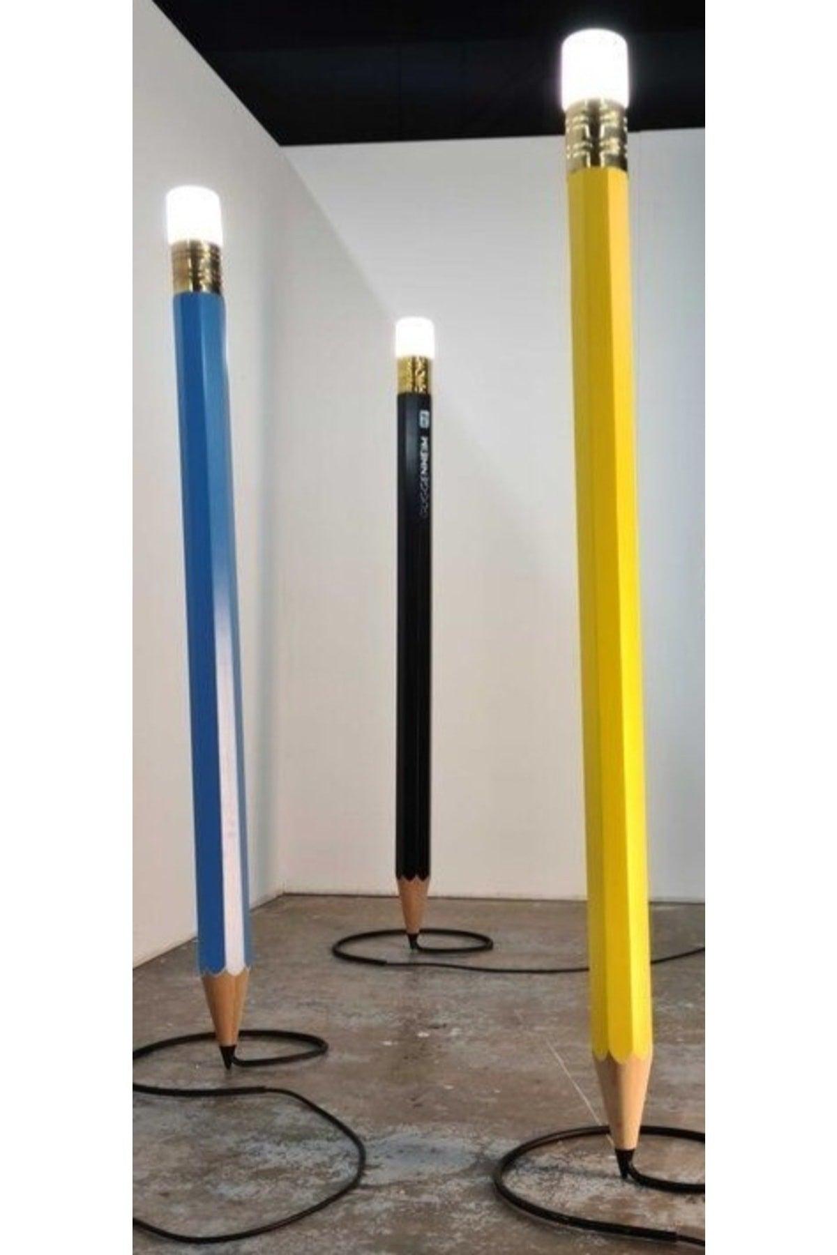 Decorative Wooden Pen Floor Lamp - Swordslife