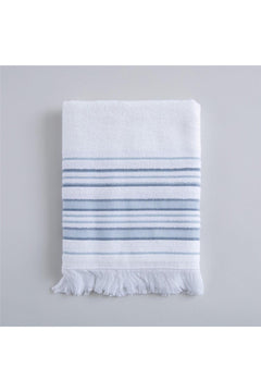 Luxurious bamboo cotton blend face towel, 50x90 cm, white