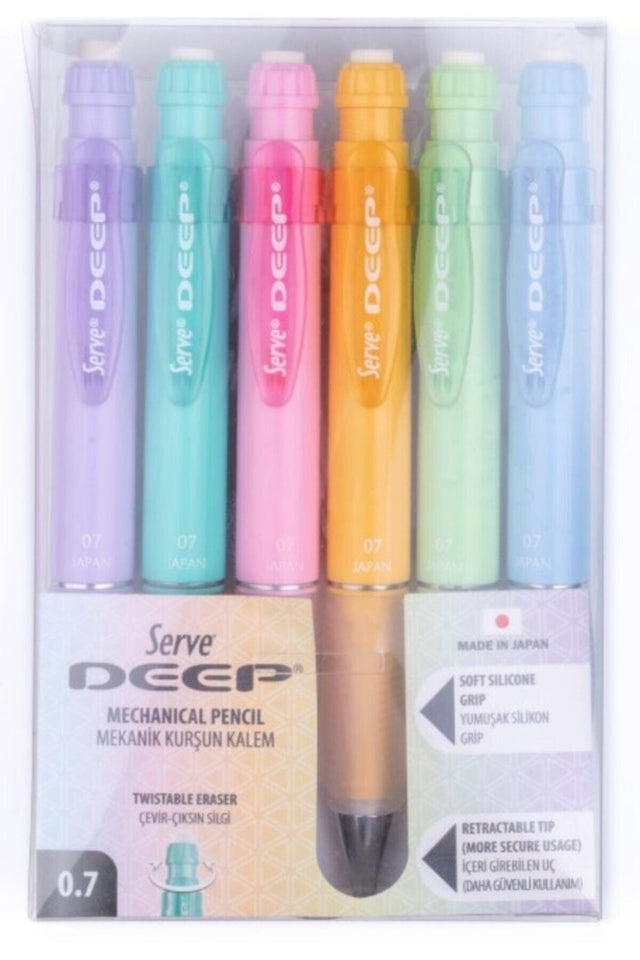 Deep Mechanical Pencil - Pastel Colors