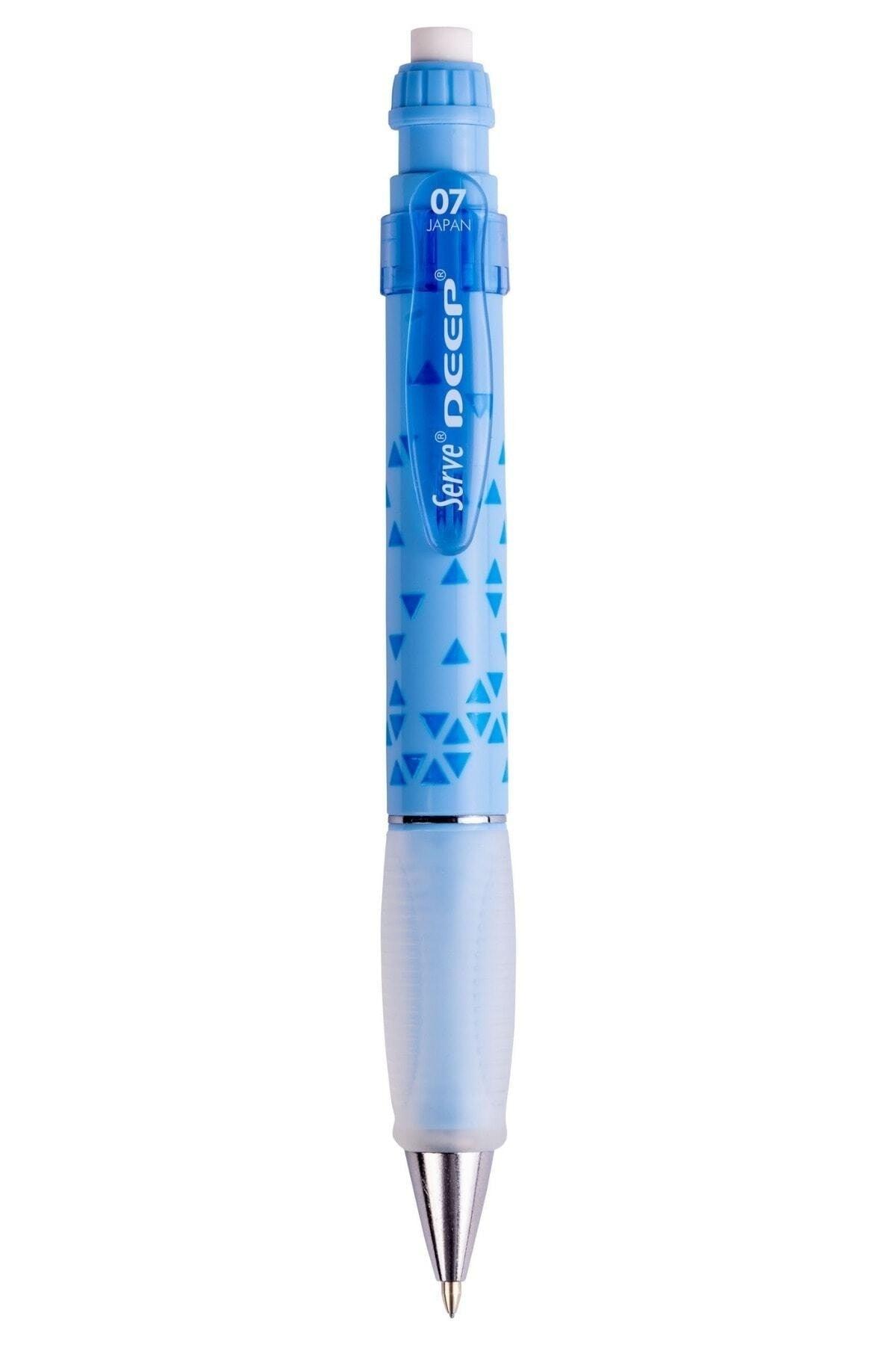 Deep Tip Pen - Colorful Triangle Prints - Sky