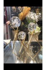 Decorative 3 Piece Crystal Sphere - Swordslife