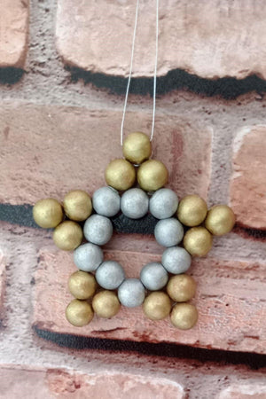 Decorative Handmade Wooden Star - Swordslife
