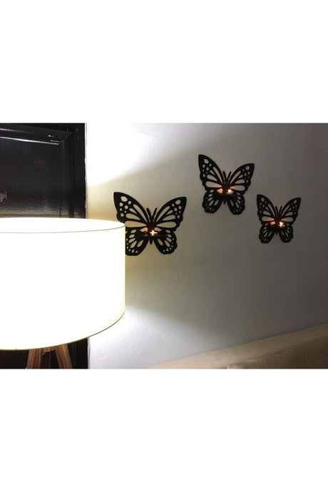 Decorative Butterfly Wall Shelf Set of 3 - Swordslife