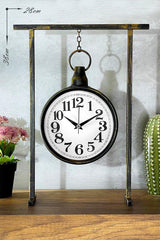 Decorative Metal Table Clock - Swordslife