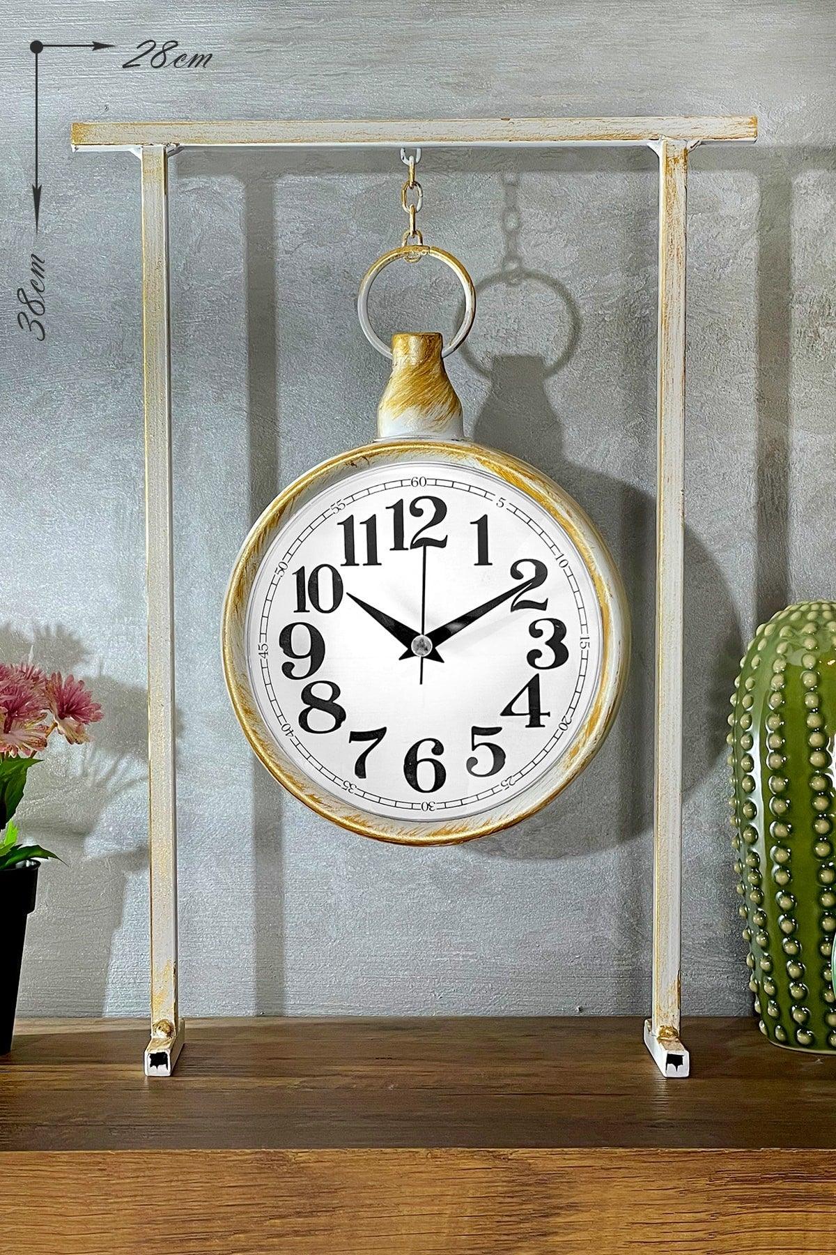 Decorative Metal Table Clock - Swordslife