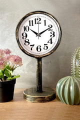 Decorative Metal Table Clock - Swordslife