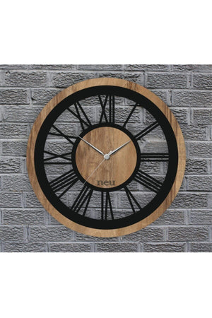 Decorative Modern Wooden Wall Clock (42 Cm) - Swordslife