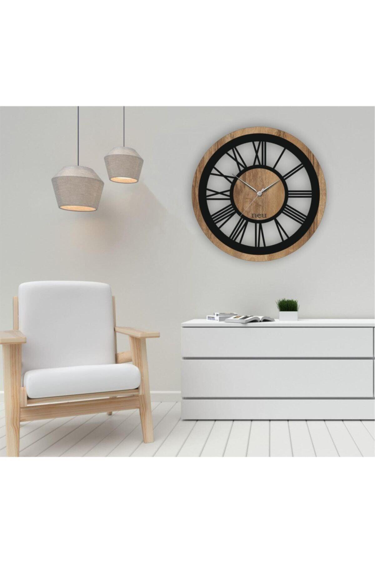 Decorative Modern Wooden Wall Clock (42 Cm) - Swordslife