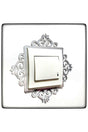 Decorative Plexi Socket Switch Frame Socket Edge Decoration - Swordslife