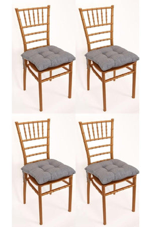 Decorative Pofidic Chair Cushion // Lace-Up 40x40 Cm Cm 4 Pieces - Swordslife