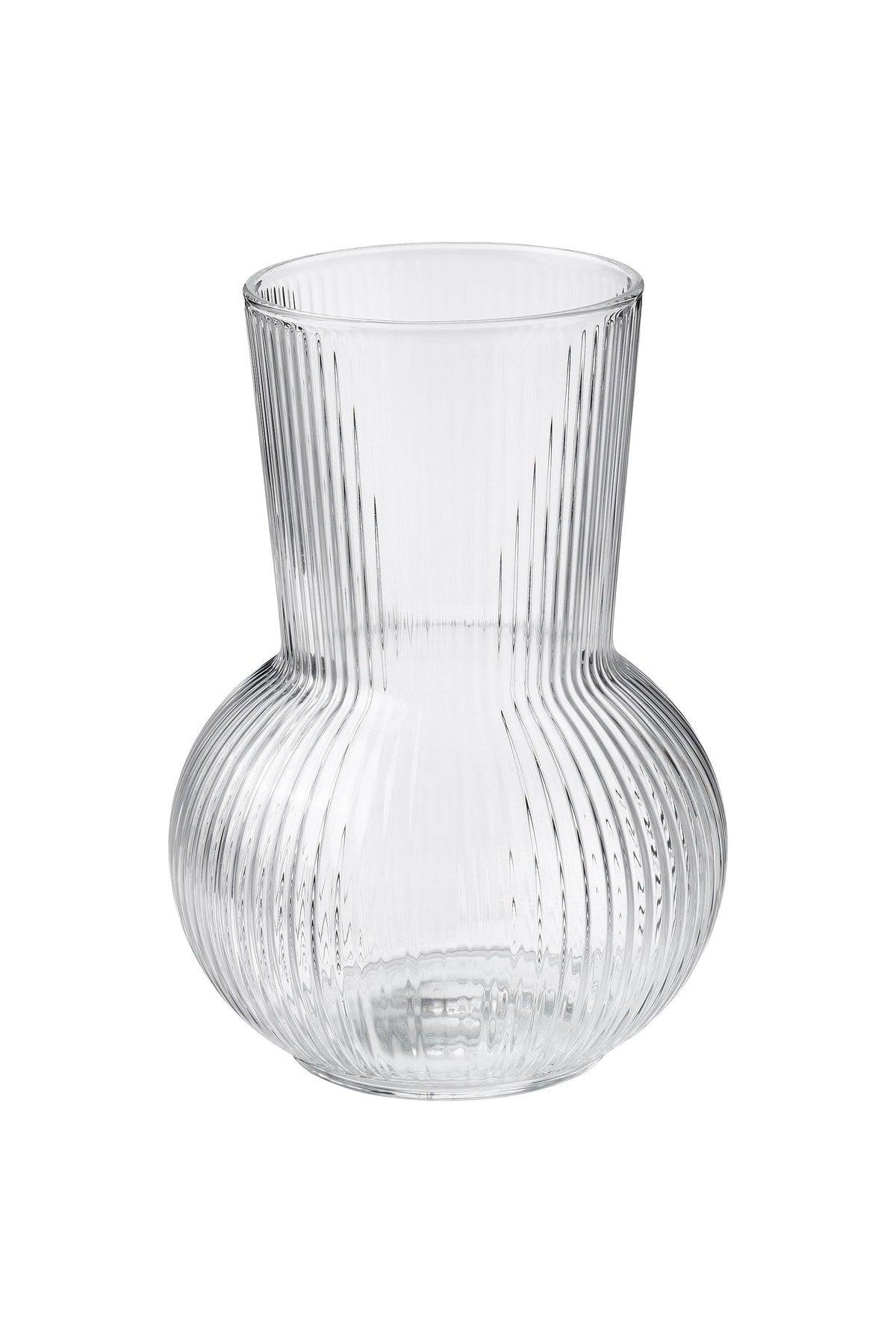 Decorative Vase Small Size Carafe 17 Cm Clear Glass - Swordslife