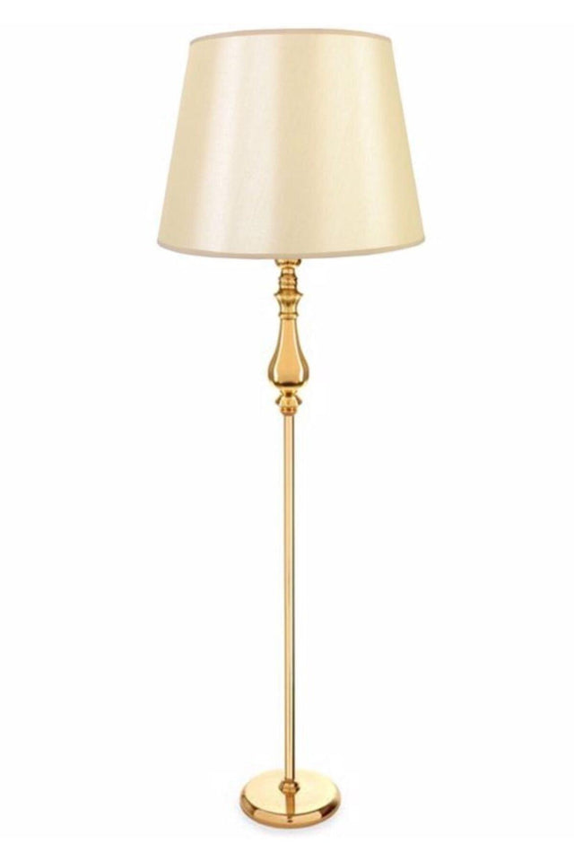 Narin Baba Yellow Metal Leg Floor Lamp - Swordslife