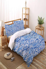 Patterned Double Sheet Duvet Cover Set Nyds-4 - Swordslife