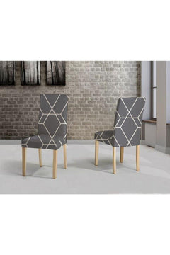 Lycra Chair Cover – Single Elastic Fit with Pattern